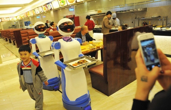 餐廳機器人跟風潮來襲