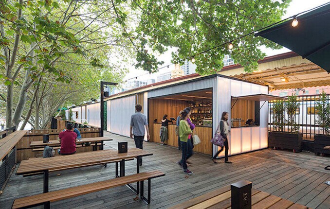 為兜售休閑理念，墨爾本一家餐廳將資源再利用做到極致