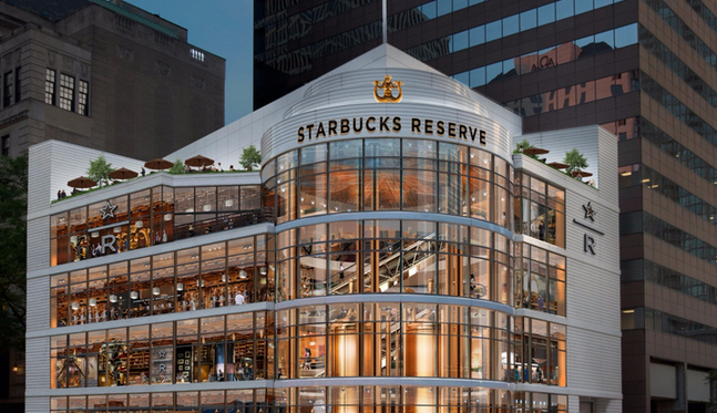 光中國(guó)同店銷售就增了 7%，星巴克重申全球開 12000 家新店的小目標(biāo)|餐飲界