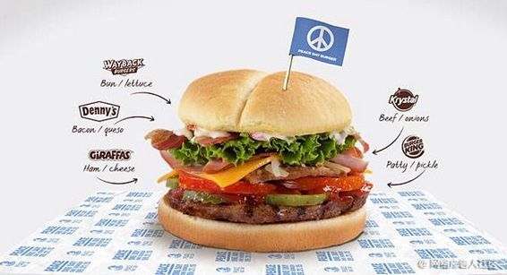 論“挑事”，我只服漢堡王！畫(huà)風(fēng)清奇，一生只搞麥當(dāng)勞