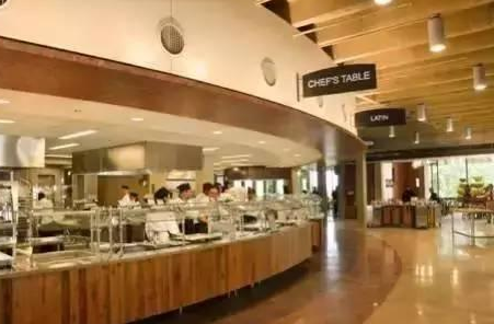 美國(guó)大學(xué)的食堂是什么樣子的？排名前15的都在這里