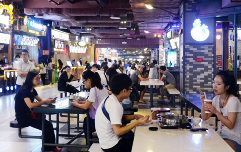 購物中心是“吃”出來的？餐飲成西安購物中心寵兒