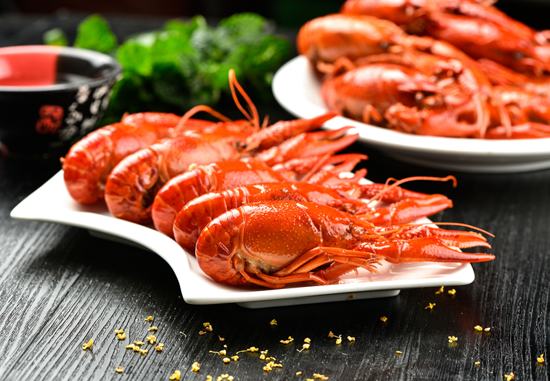 江蘇龍蝦大量上市，熟熗、冰鎮(zhèn)、清水、蒜蓉龍蝦漸成市場主流