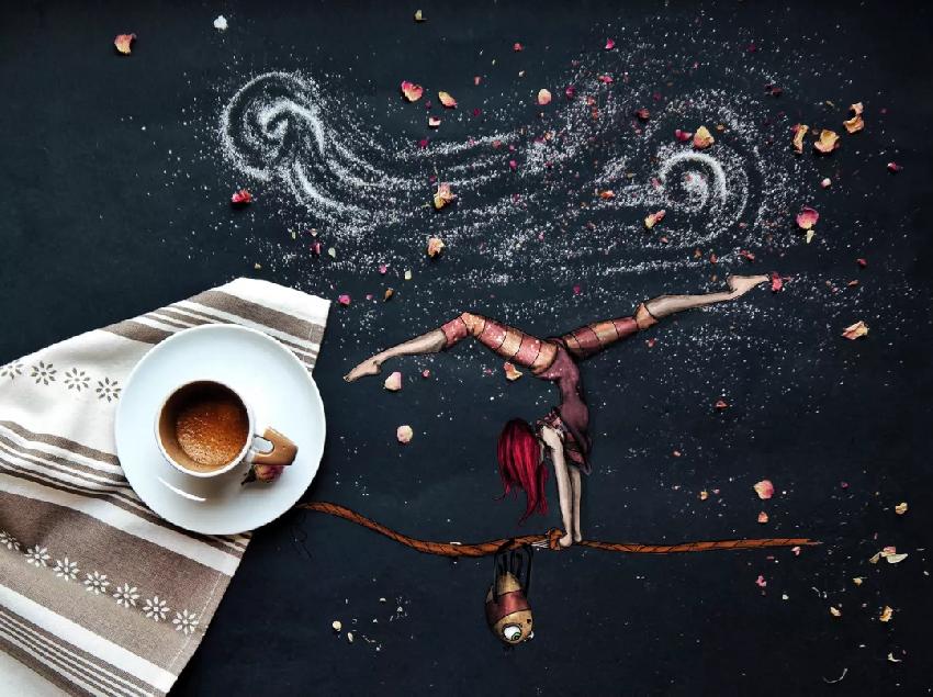 當(dāng)早餐遇上插畫，竟然可以這么奇幻？被驚艷到了!