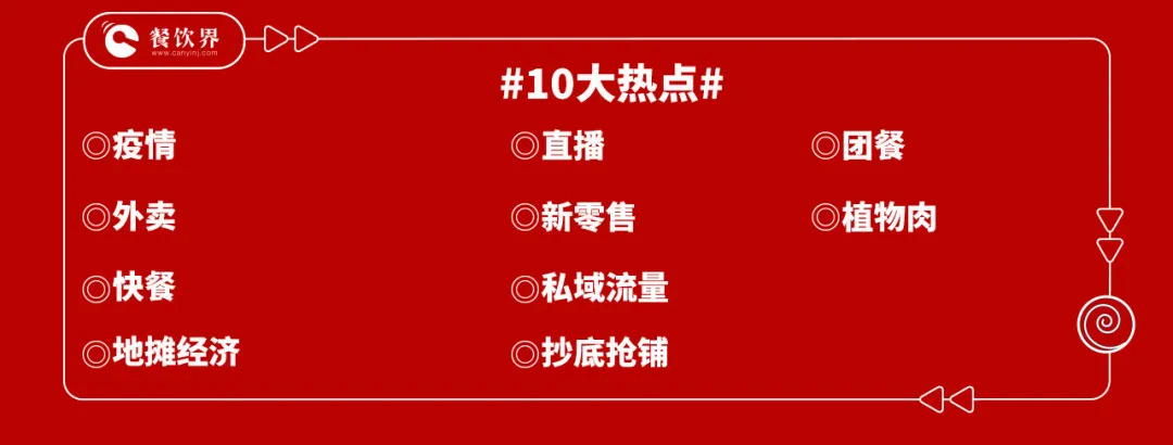 2020上半年盤點(diǎn)，10大熱點(diǎn)折射餐飲發(fā)展趨勢