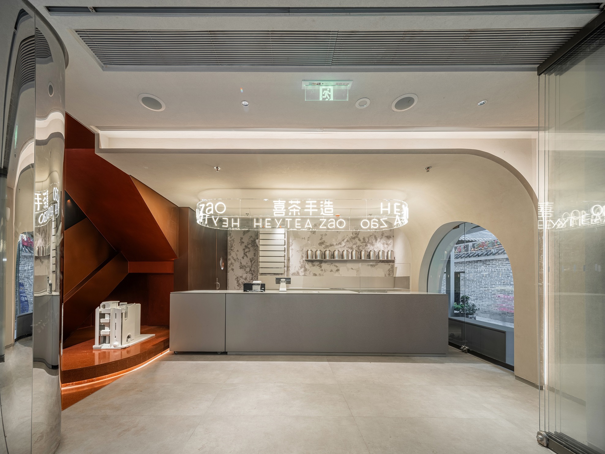 重新定義靈感茶飲空間，喜茶全球首家手造店落戶深圳南頭古城！|餐飲界