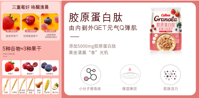 開啟麥片新時(shí)代，卡樂比麥片新品添加膠原蛋白肽