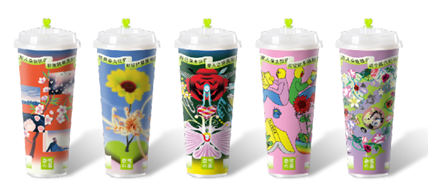 奈雪“藝術花快閃店”驚艷亮相！520送出萬朵鮮花|餐飲界