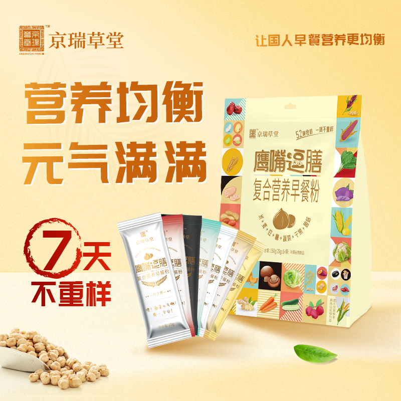 健康，從優(yōu)質(zhì)的早餐開(kāi)始 ——京瑞草堂鷹嘴逗膳復(fù)合營(yíng)養(yǎng)早餐粉新品上市|餐飲界