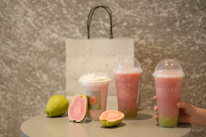 喜茶芭樂系列應(yīng)季切換紅心芭樂，持續(xù)帶來差異化的風(fēng)味創(chuàng)新|餐飲界